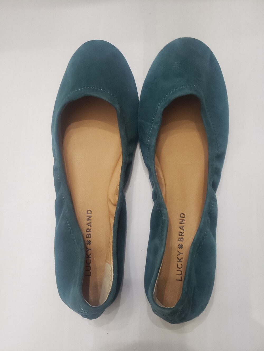 Lucky Brand Womens Flats Size 9M Slip On Shoes Leather Upper